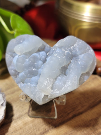 Bubble Agate Heart – Emotional Flow, Soft Grounding & Gentle Expansion