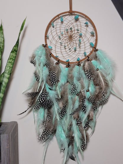 6” Crystal Chip Dreamcatcher – Custom Energy, Protection & Fresh Starts