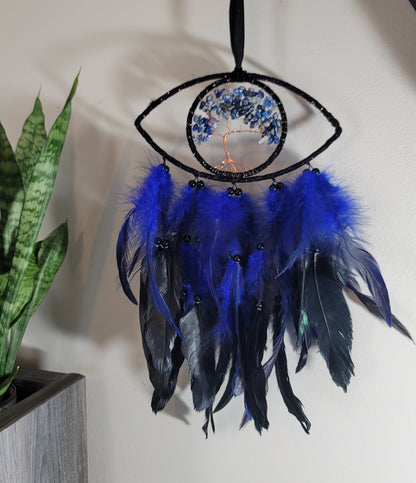 6” Crystal Chip Dreamcatcher – Custom Energy, Protection & Fresh Starts